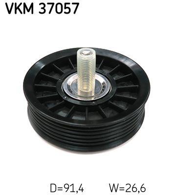 Galet enrouleur de courroie d'accessoire SKF ref. VKM 37057